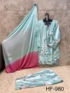 Hoor Tex 980 A To D Satin Embroidery Salwar Kameez 